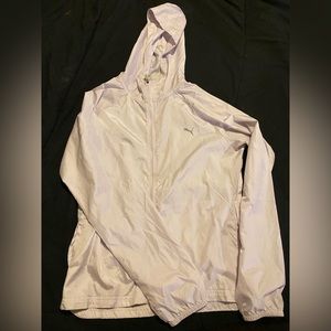 Light Purple Puma Windbreaker Size Small
